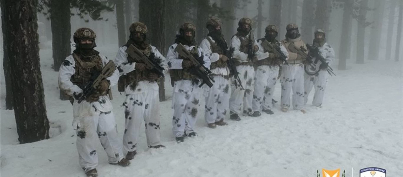 Δείτε φωτογραφίες από την εντυπωσιακή άσκηση Κύπριων καταδρομέων σε Αλπικό τοπίο (φωτο)